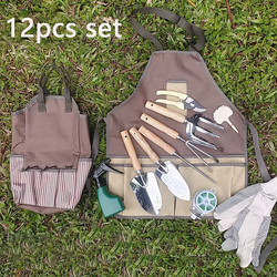 Everything You Need! 12-Piece Heavy Duty Stainless Steel Garden Tool Set