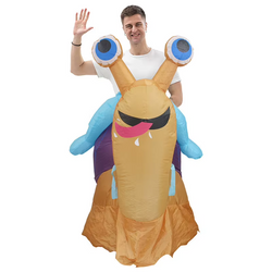 Riding Snail Inflatable Costume | Funniest Party Outfit