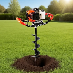 62cc Heavy-Duty Gas Earth Auger | Post Hole Digger for Farm & Garden