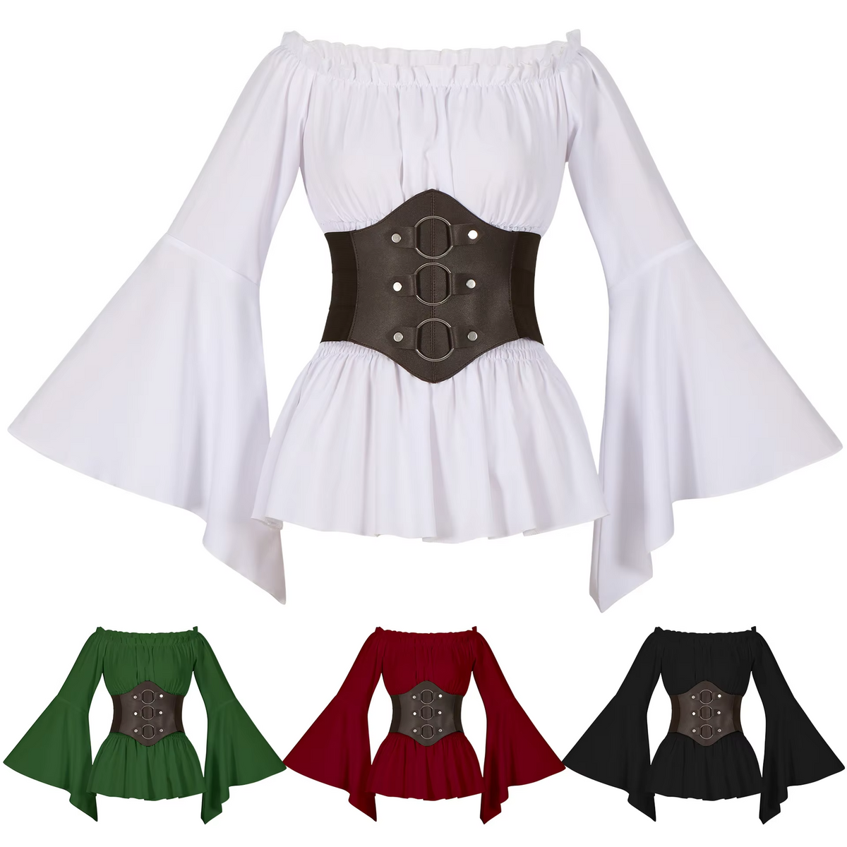Medieval Victorian Pirate Shirt | Vintage Gothic Fashion & Costume