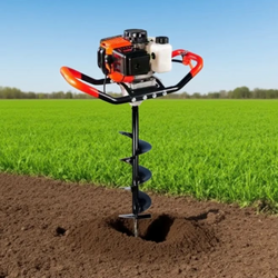 62cc Heavy-Duty Gas Earth Auger | Post Hole Digger for Farm & Garden