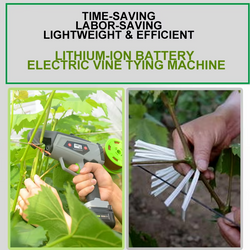 Automatic Electric Branch Tying Machine | Fast Vineyard & Plant Binder