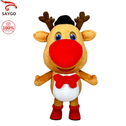 SAYGO Giant Inflatable Reindeer Mascot Costume | Christmas & Cosplay Party Outfit