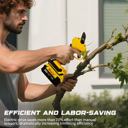 Effortless Pruning! Brushless Electric Pruning Shear (Fits Dewalt 20V)
