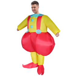The Ultimate Party Costume! Big Bottom Clown Blow-Up Suit