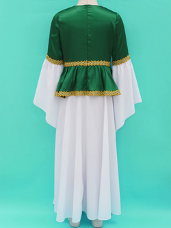 Girls Renaissance Medieval Costume | Vintage Princess Dress