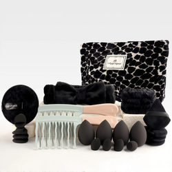 Complete Makeup Brush & Travel Beauty Tool Set