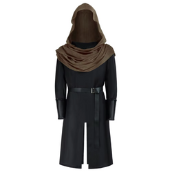 Medieval Hooded Knight Costume Tunic