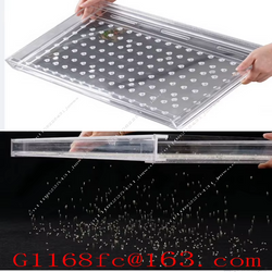 Effortless Seed Planting! Acrylic Seedling Tray Sower Tool