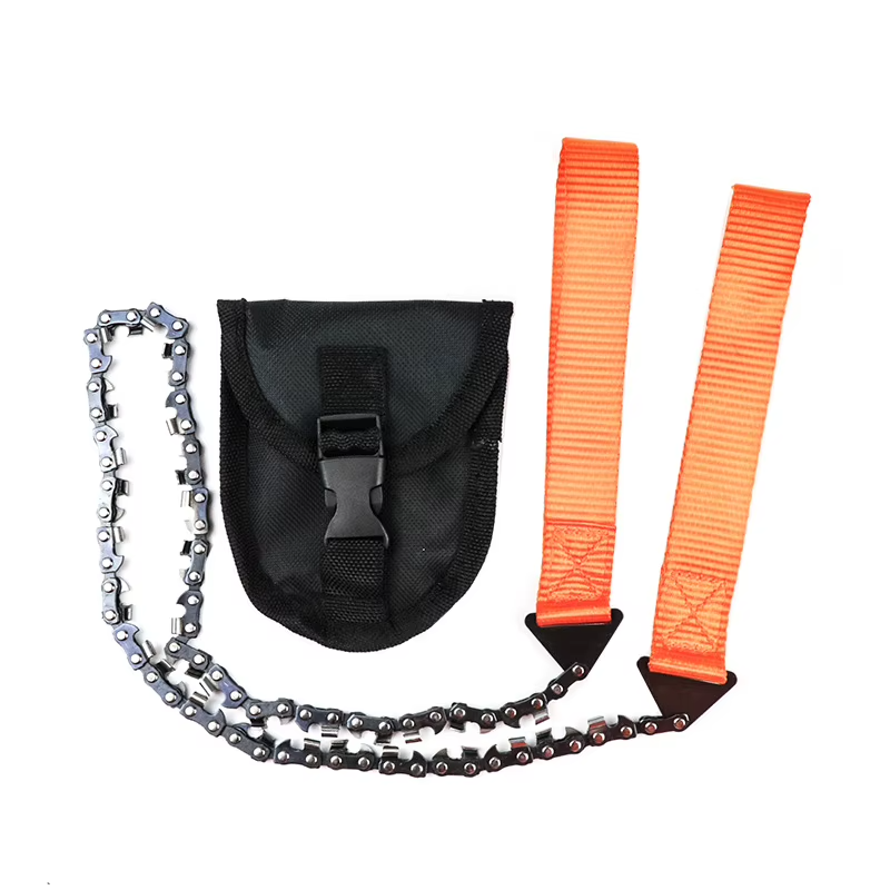 24-Inch Portable Manganese Steel Pocket Hand Chain Saw | Fast Cutting Tool