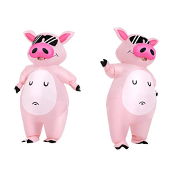 Pink Piglet Inflatable Costume | Fun Party & Halloween Suit