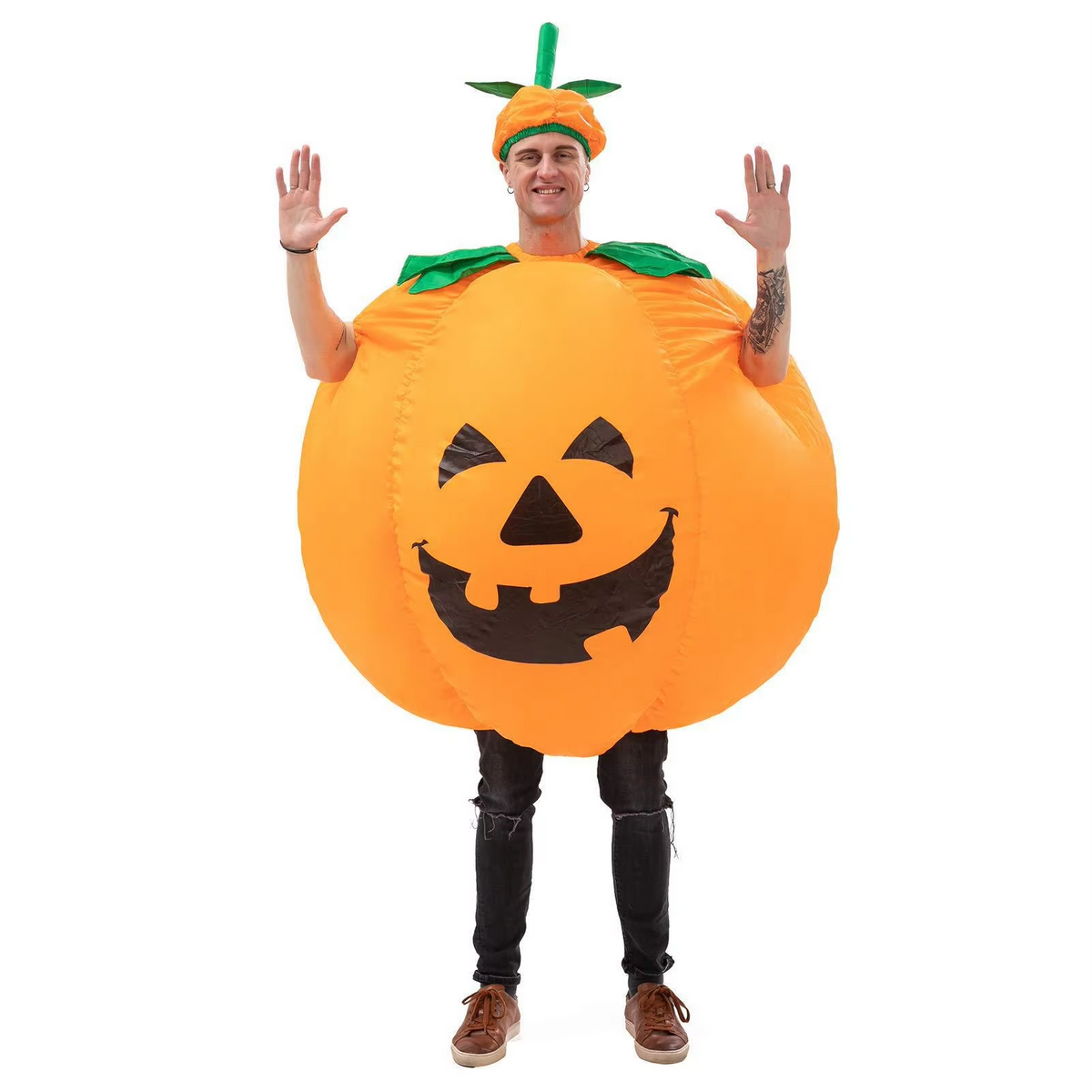 Ultimate Pumpkin Inflatable Costume | Halloween & Harvest Festival