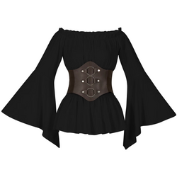 Medieval Victorian Pirate Shirt | Vintage Gothic Fashion & Costume