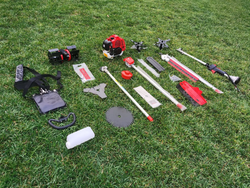 52cc 5-in-1 Multi-Function Garden Tool Set | Brush Cutter & Chainsaw