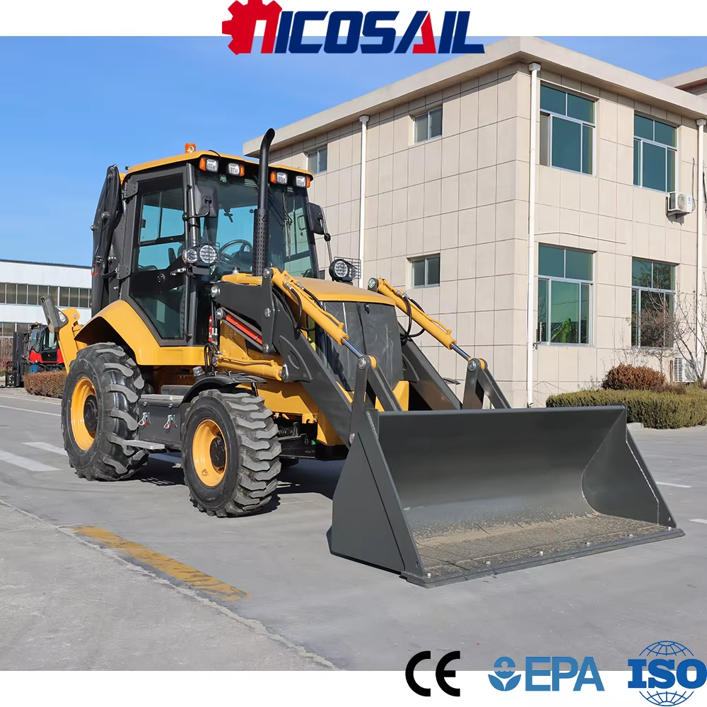 Compact Backhoe Loader