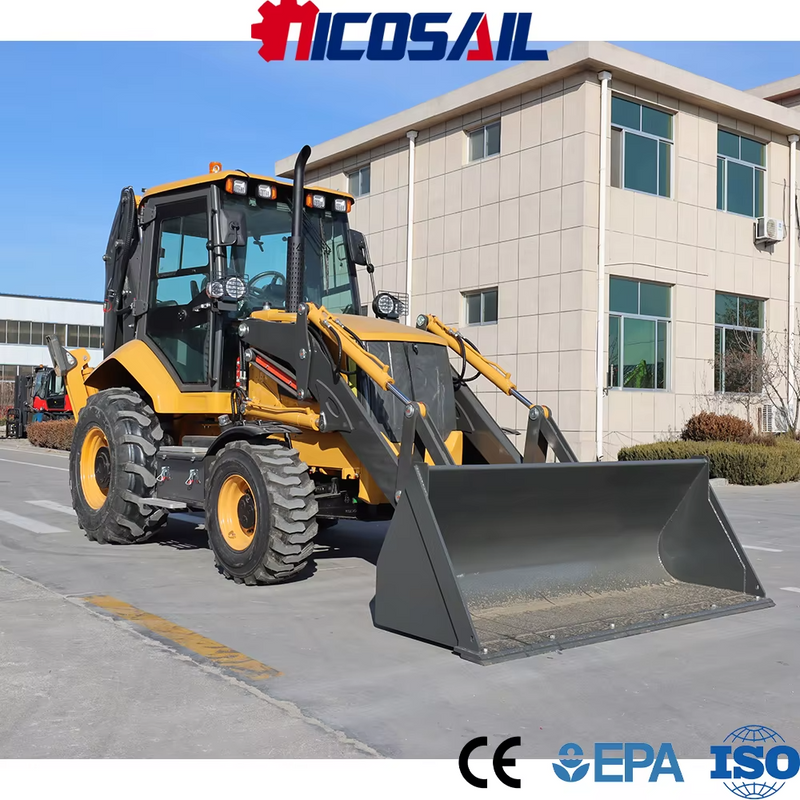 Compact Backhoe Loader