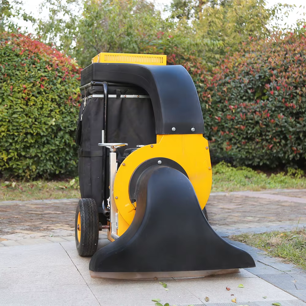 Petrol-Powered Garden Leaf Collector